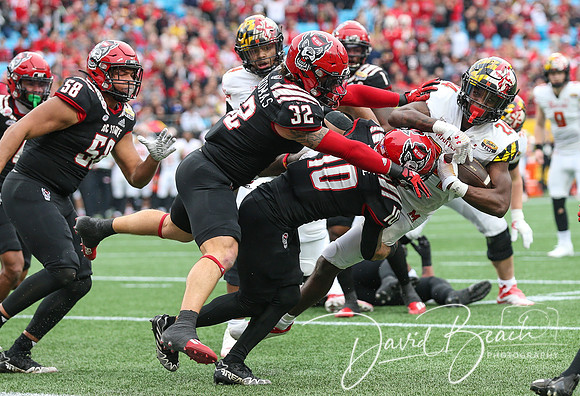 College Football: NCAA Football 2022:  University of Maryland vs NC State Dec 30