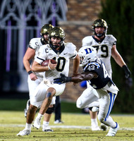 College Football: NCAA Football 2022:  Wake Forest University vs Duke University NOV 26