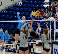 Springdale Har-Ber plays Greenwood in high school volleyball