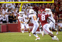 University of Texas Longhorns vs Arkansas Razorback football.