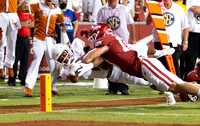 University of Texas Longhorns vs Arkansas Razorback football.