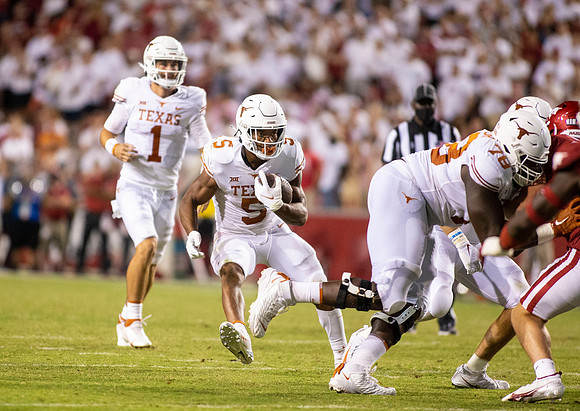 University of Texas Longhorns vs Arkansas Razorback football.