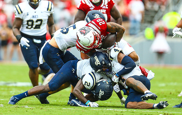College Football: NCAA Football 2022: Charleston Southern University vs NC State Sep 10